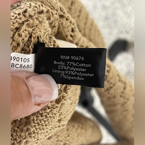 NWOT Boston Proper Gorgeous Knit High Neck Dress - Picture 7 of 13